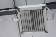 heating solution for space heating to factory areas, traditional radiator heating for offices and domestic hot water